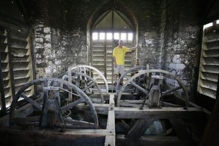 The Tower Captain with the bells,St. Mary's, Holme-next-the-SeaPhoto David Morris