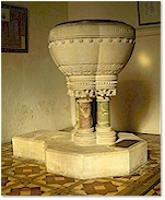 The victorian Font - St. Mary's, Holme-next-the-Sea