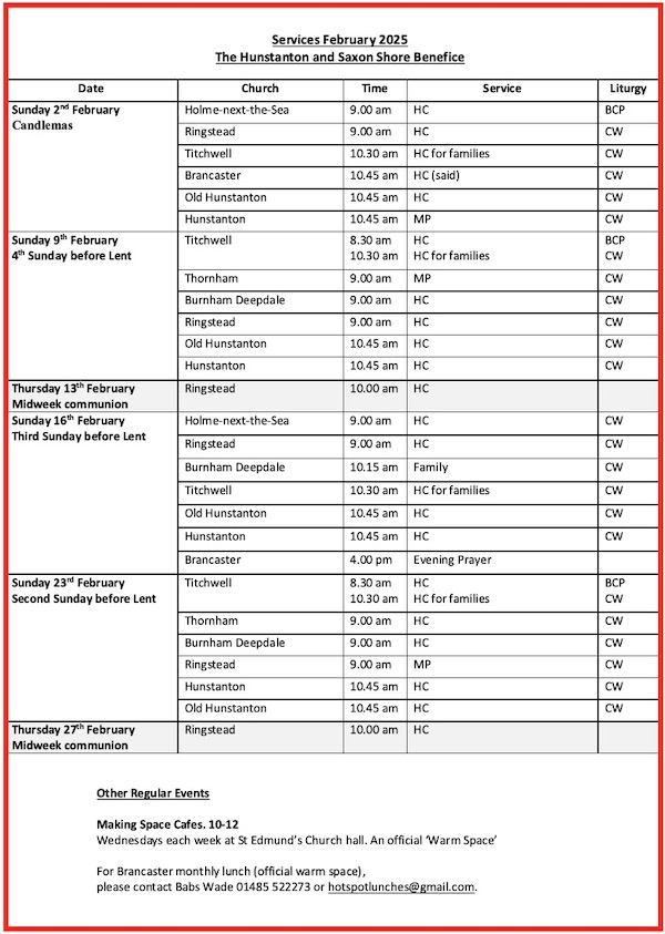 Service times