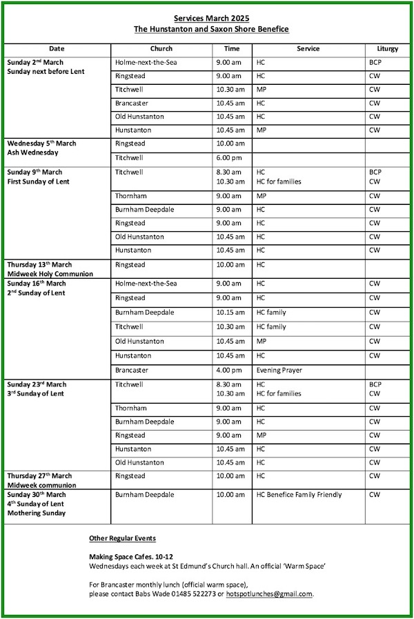 Service times