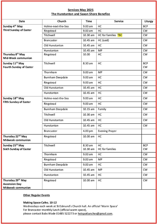 Service times