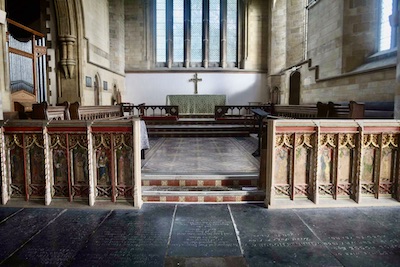 The chancel and altar