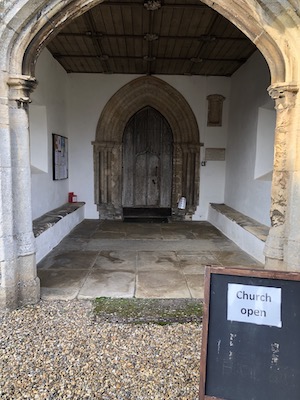 13th Century Doorway - All Saints, Thornham