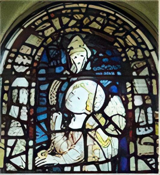 West window of the tower - St. Mary's, Burnham Deepdale