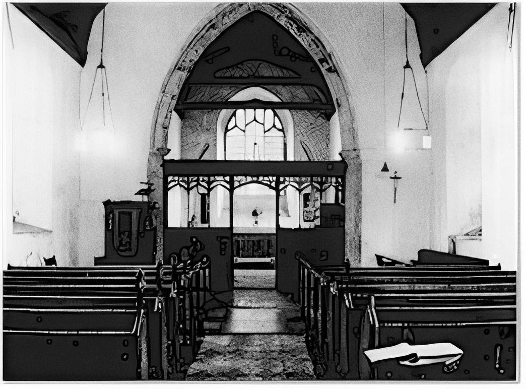 Chancel arch and Rood screen - St. Mary's, Titchwell