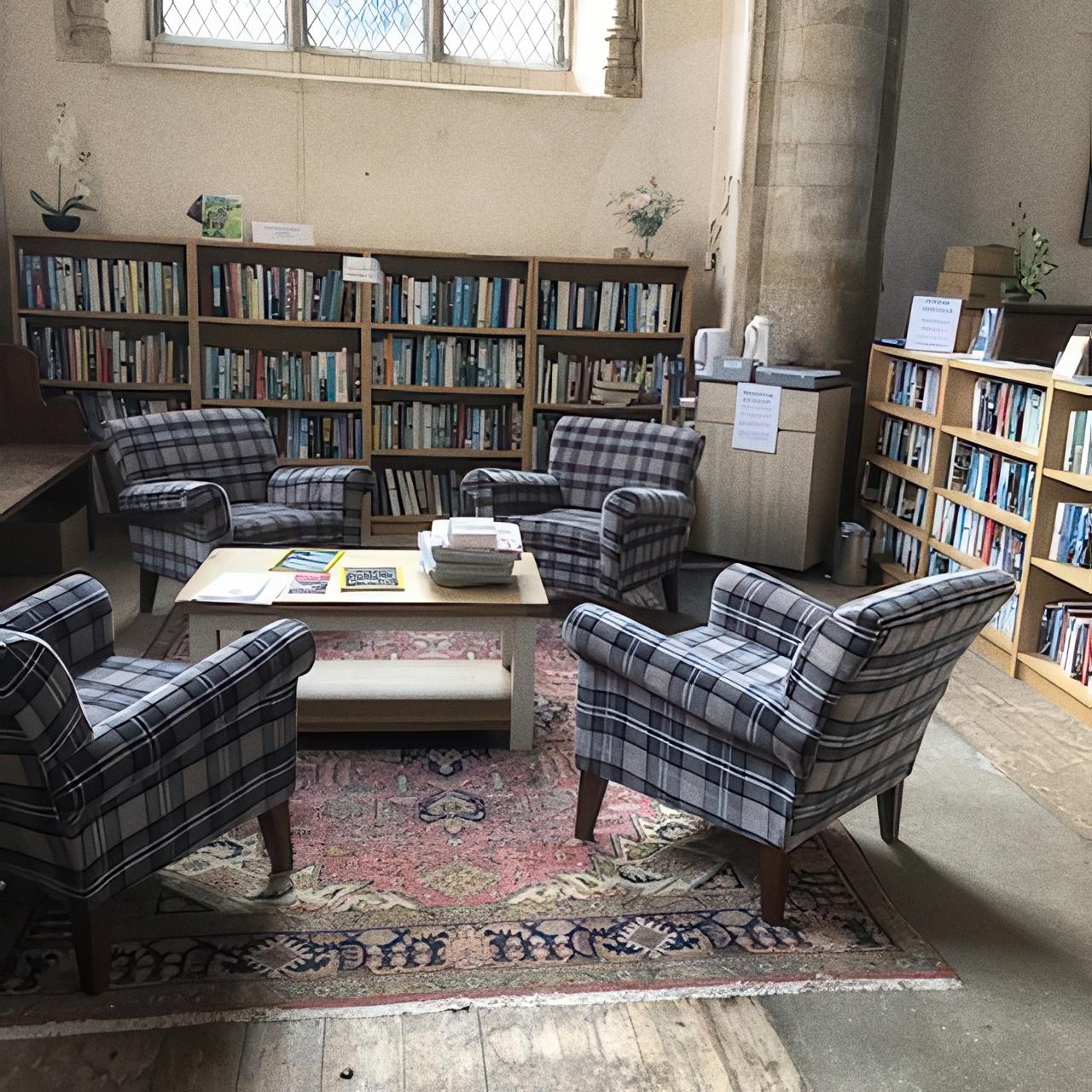 The Welcome area - All Saints, Thornham